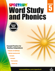 Spectrum Word Study and Phonics Grade 5